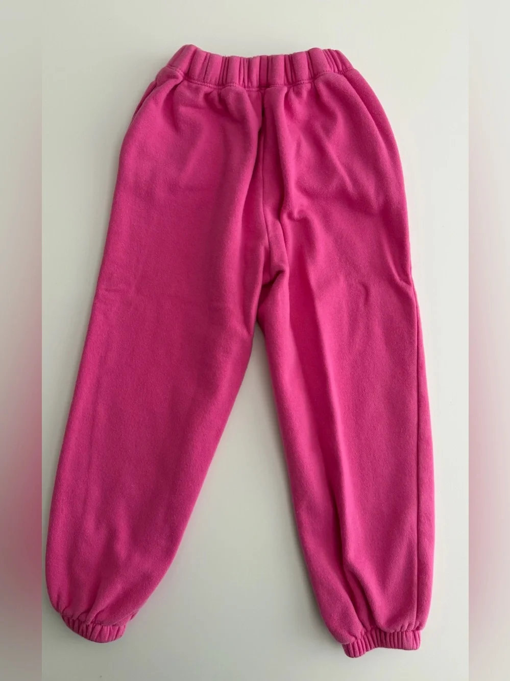 GAP Hot Pink Ruffle Sweatshirt and Joggers Set 5 year old Girl
